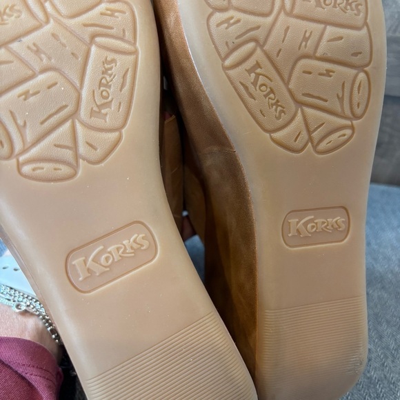 Women's Tan Wedge Sandals - Picture 11 of 12